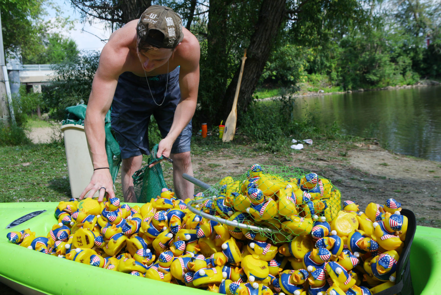 Dam Duck Race